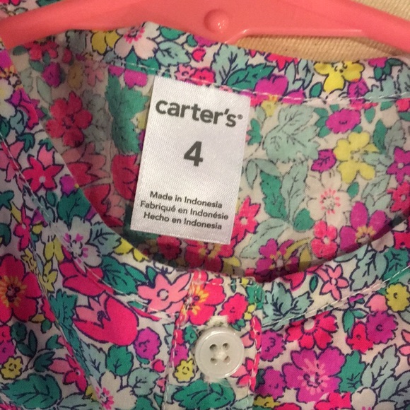 Carter’s 4 or 4T floral dress - Picture 5 of 7